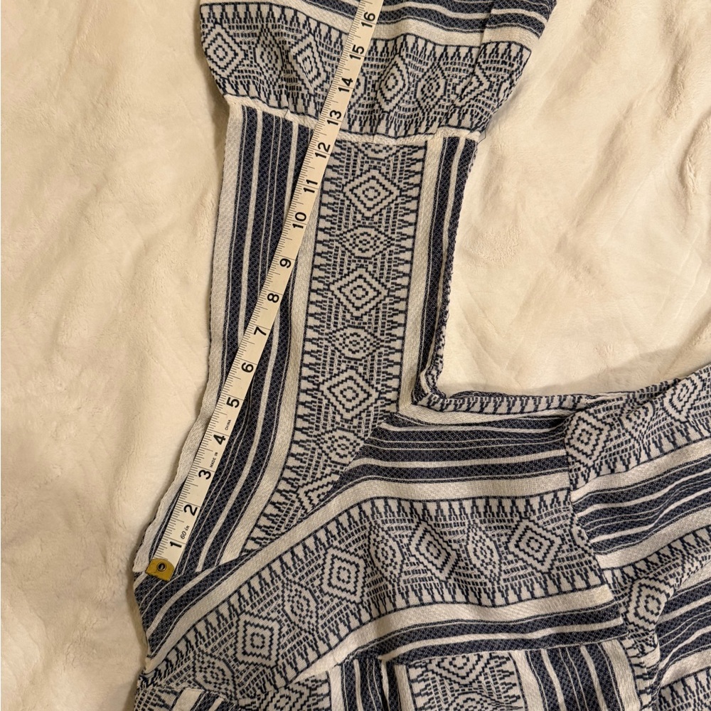 NWT style&Co petite S in Blue and White Patterned Dress - Picture 10 of 10